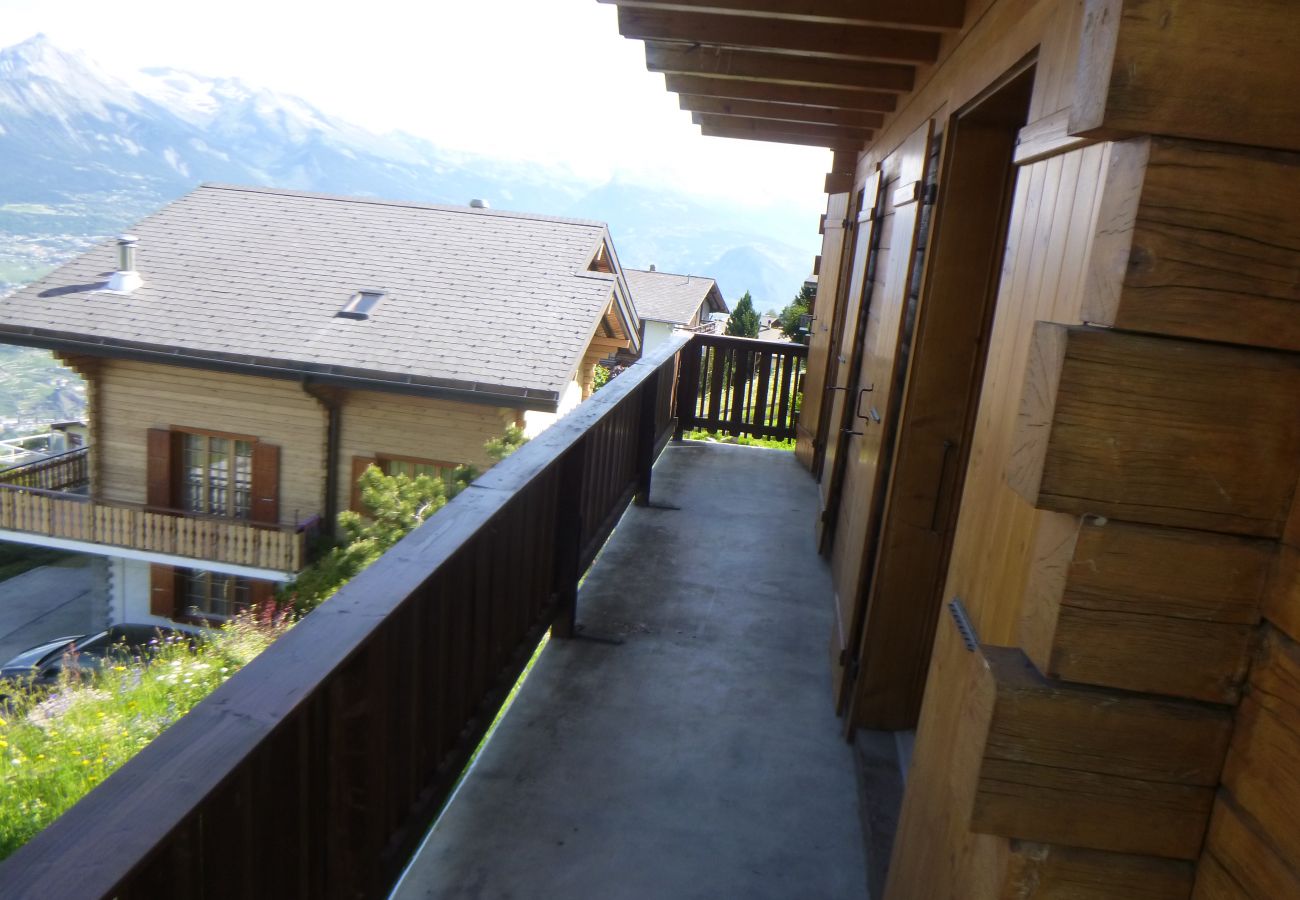 Appartement à Veysonnaz - La Crettaz app.dans chalet - SUNNY apartment 6 p