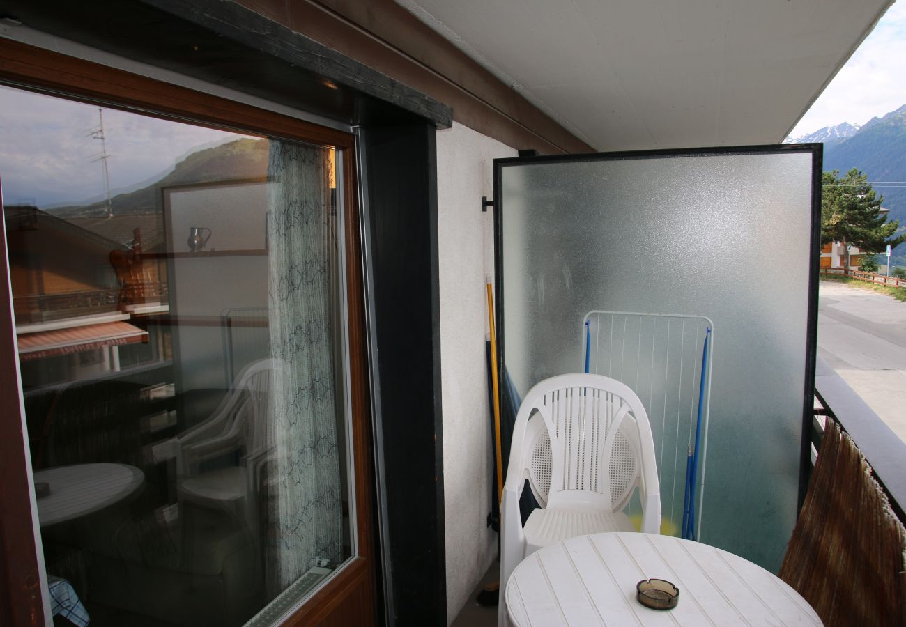 Balcon appartement Ramuge A 012 à Veysonnaz en Suisse