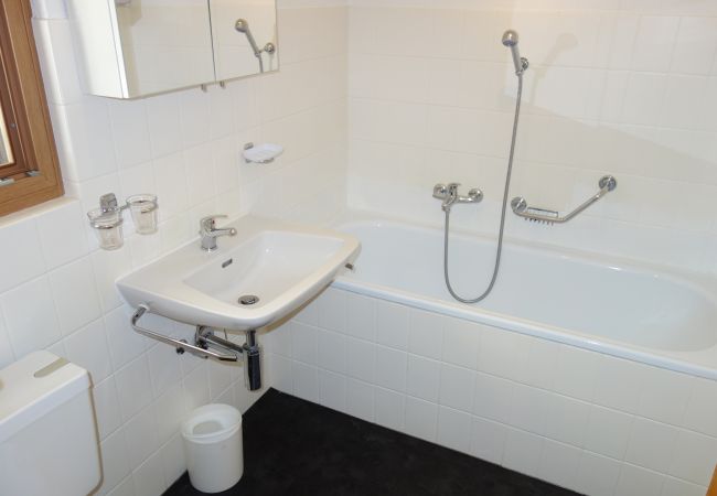 Salle de bain Appartement Les Mélèzes K 020, à Veysonnaz en Suisse 