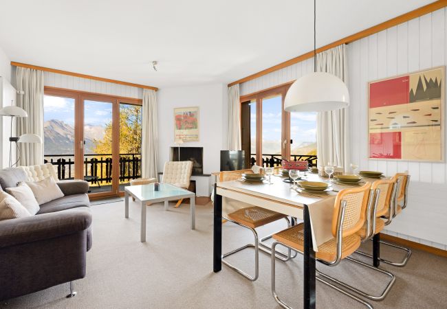 Salle à manger Appartement Mélèzes K 020 à Veysonnaz en Suisse