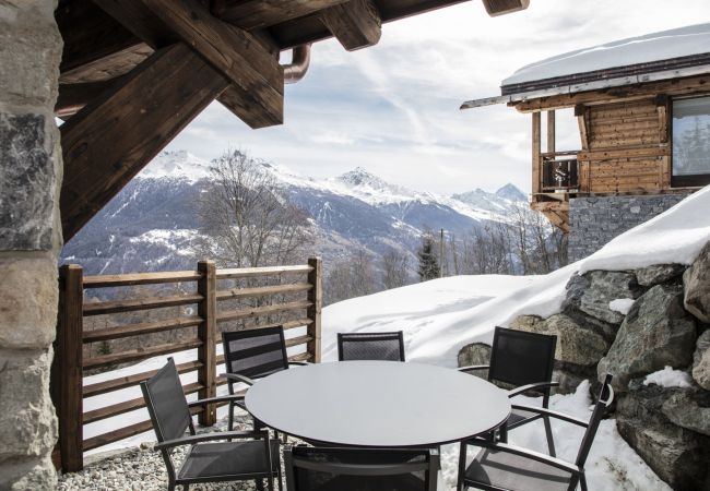 Terrasse Chalet Bishorn