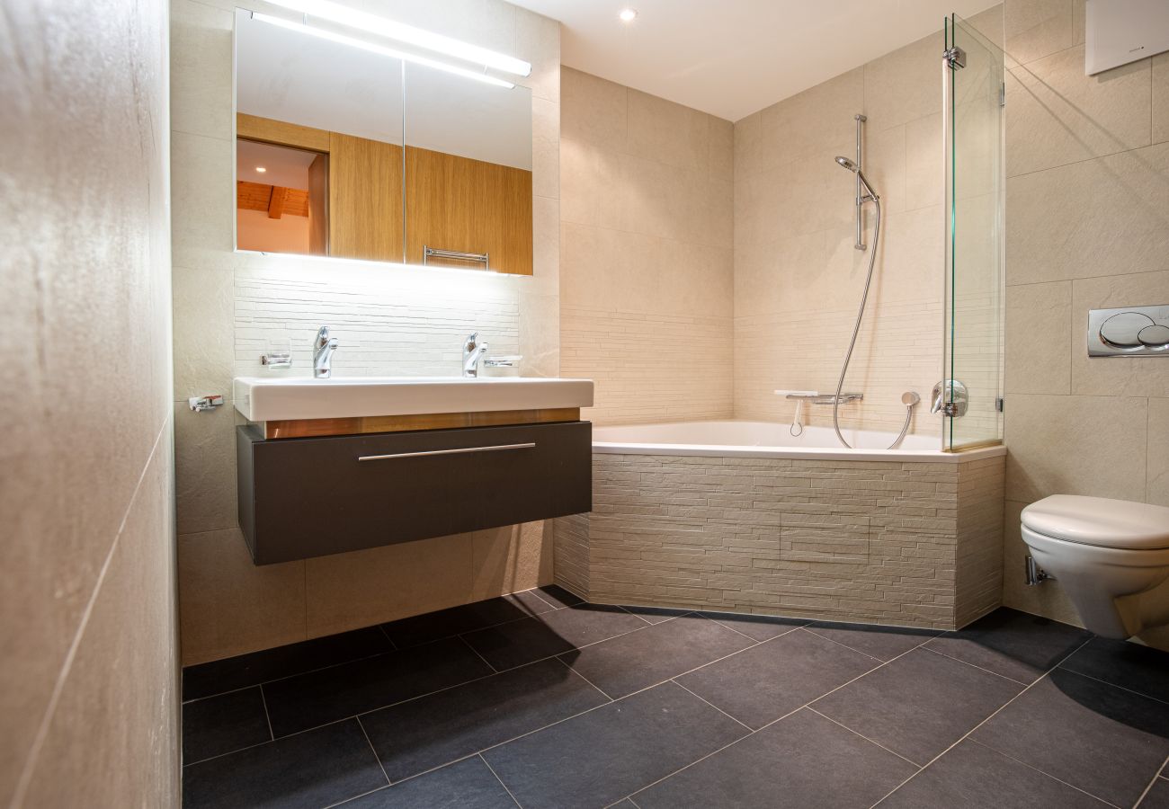 Salle de bain Appartement SP 011 à Veysonnaz, en Suisse