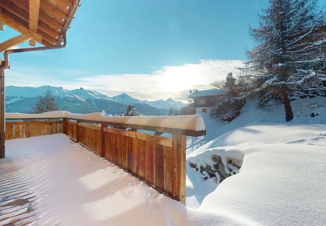 Chalet à Vex - Ecureuil noir COSY & QUIET chalet 10 personnes Chalet à Vex - Ecureuil noir COSY & QUIET chalet 10 personnes