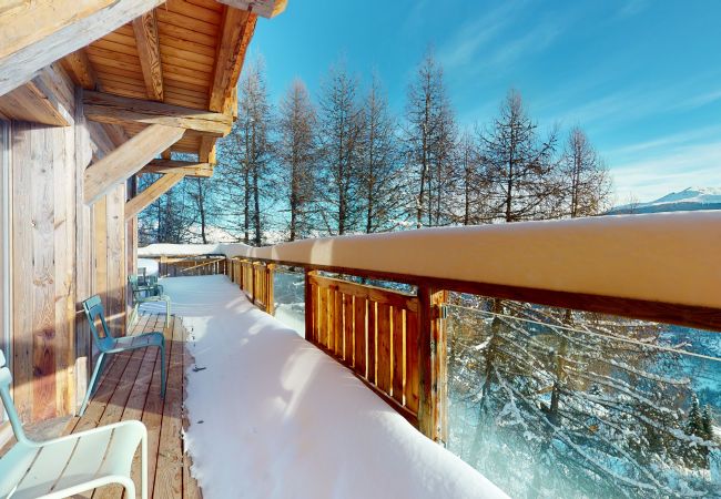Chalet à Vex - Ecureuil noir COSY & QUIET chalet 10 personnes Chalet à Vex - Ecureuil noir COSY & QUIET chalet 10 personnes