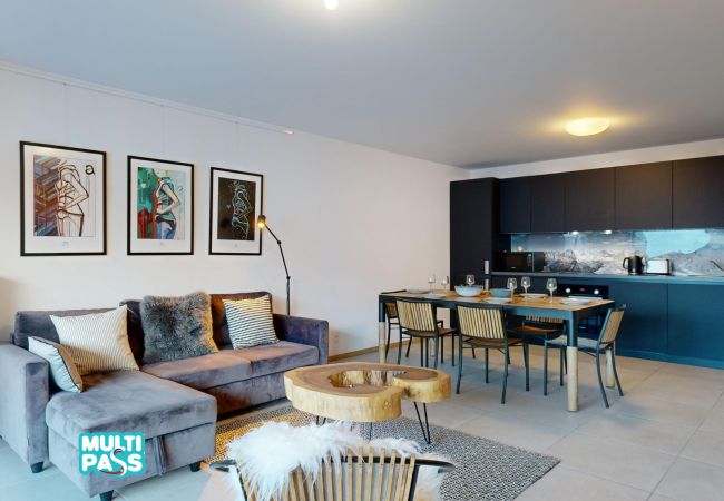 Appartement à Châtel - Crémaillère CL302  CENTER & TELECABINE 6 Pers.