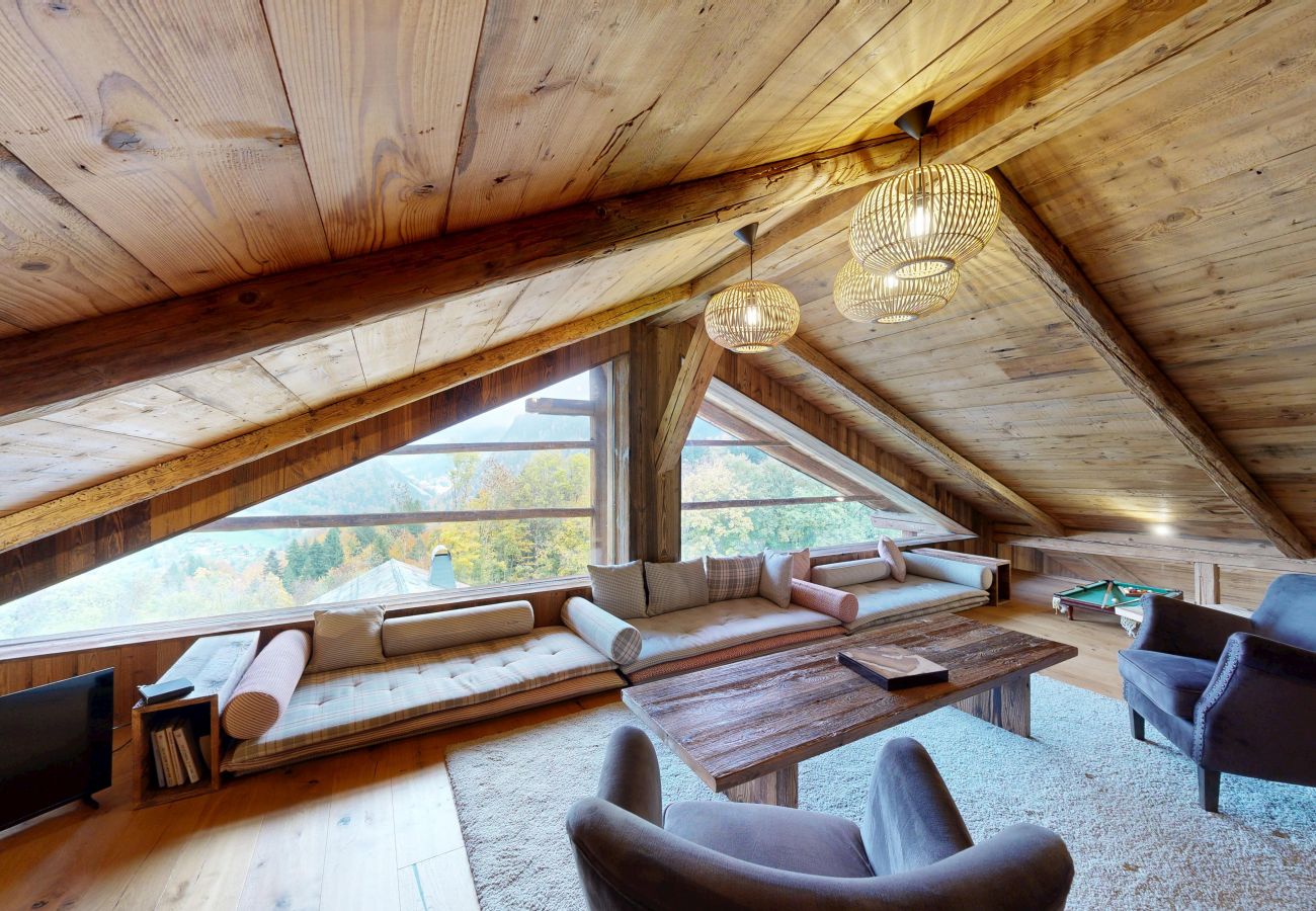 Appartement à Abondance - Chalet Drozin - Fenil - PORTES DU SOLEIL 11 pers.