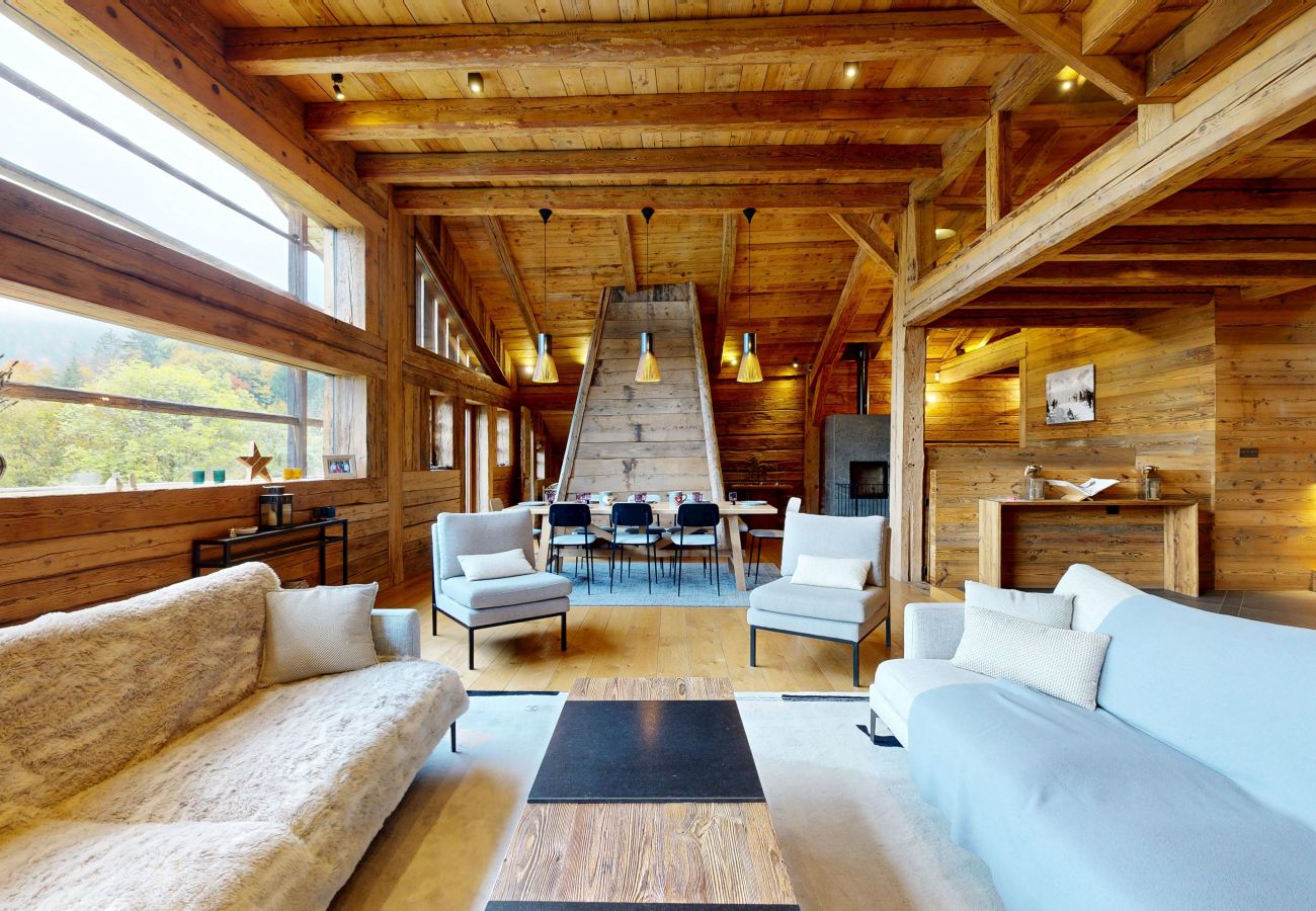 Appartement à Abondance - Chalet Drozin - Fenil - PORTES DU SOLEIL 11 pers.