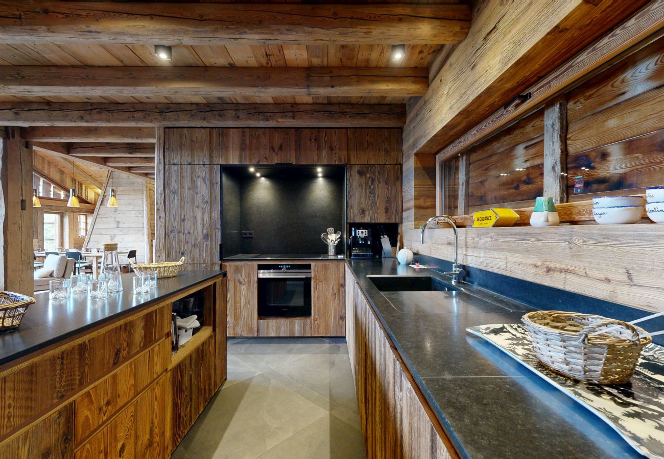 Appartement à Abondance - Chalet Drozin - Fenil - PORTES DU SOLEIL 11 pers.