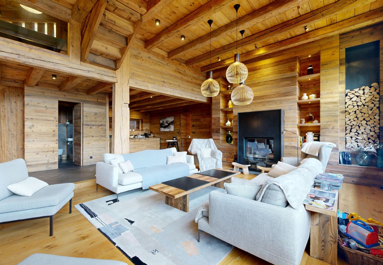 Appartement à Abondance - Chalet Drozin - Fenil - PORTES DU SOLEIL 11 pers.