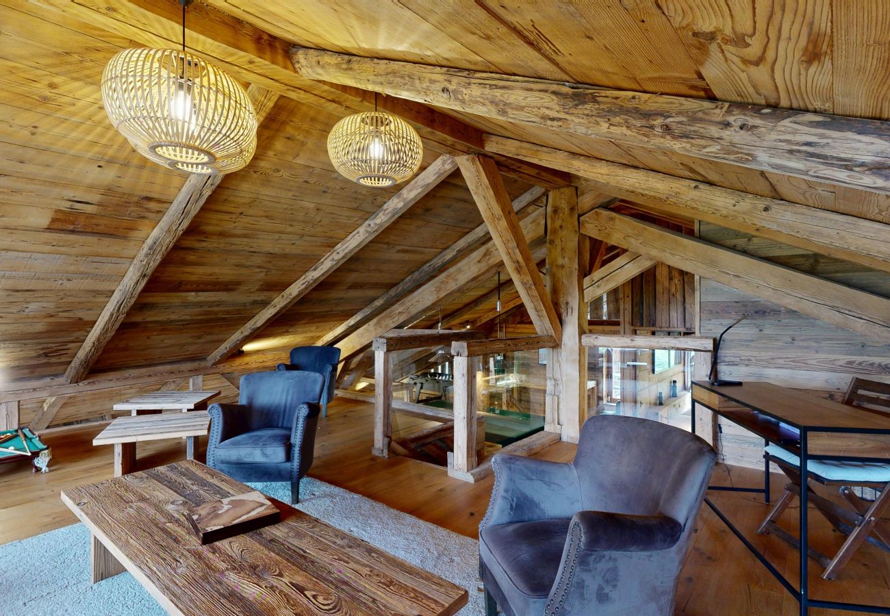 Appartement à Abondance - Chalet Drozin - Fenil - PORTES DU SOLEIL 11 pers.