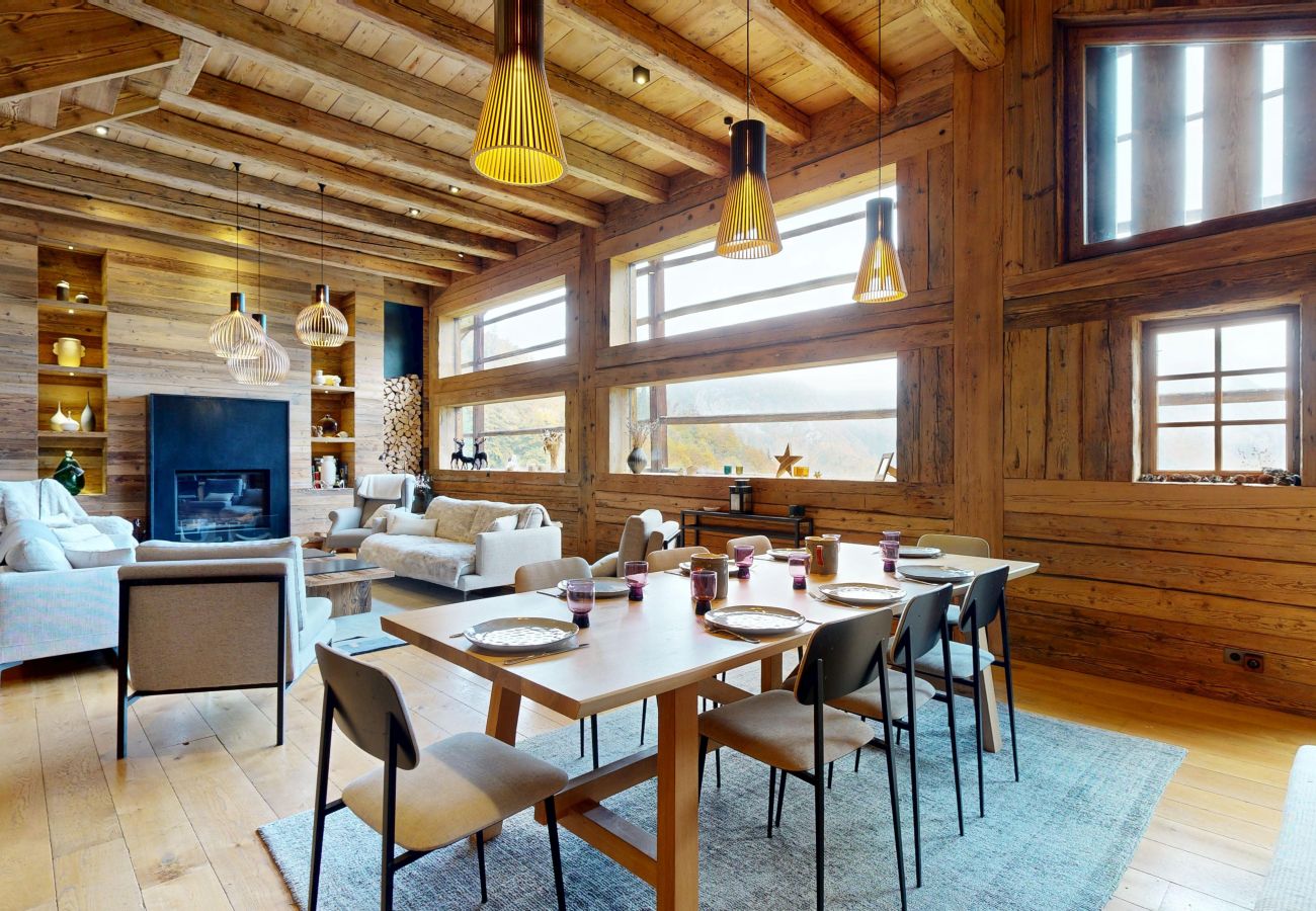 Appartement à Abondance - Chalet Drozin - Fenil - PORTES DU SOLEIL 11 pers.