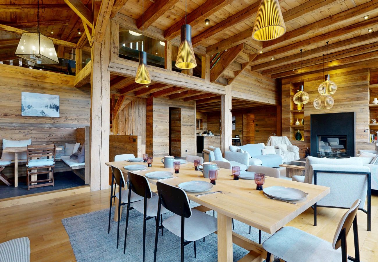 Appartement à Abondance - Chalet Drozin - Fenil - PORTES DU SOLEIL 11 pers.