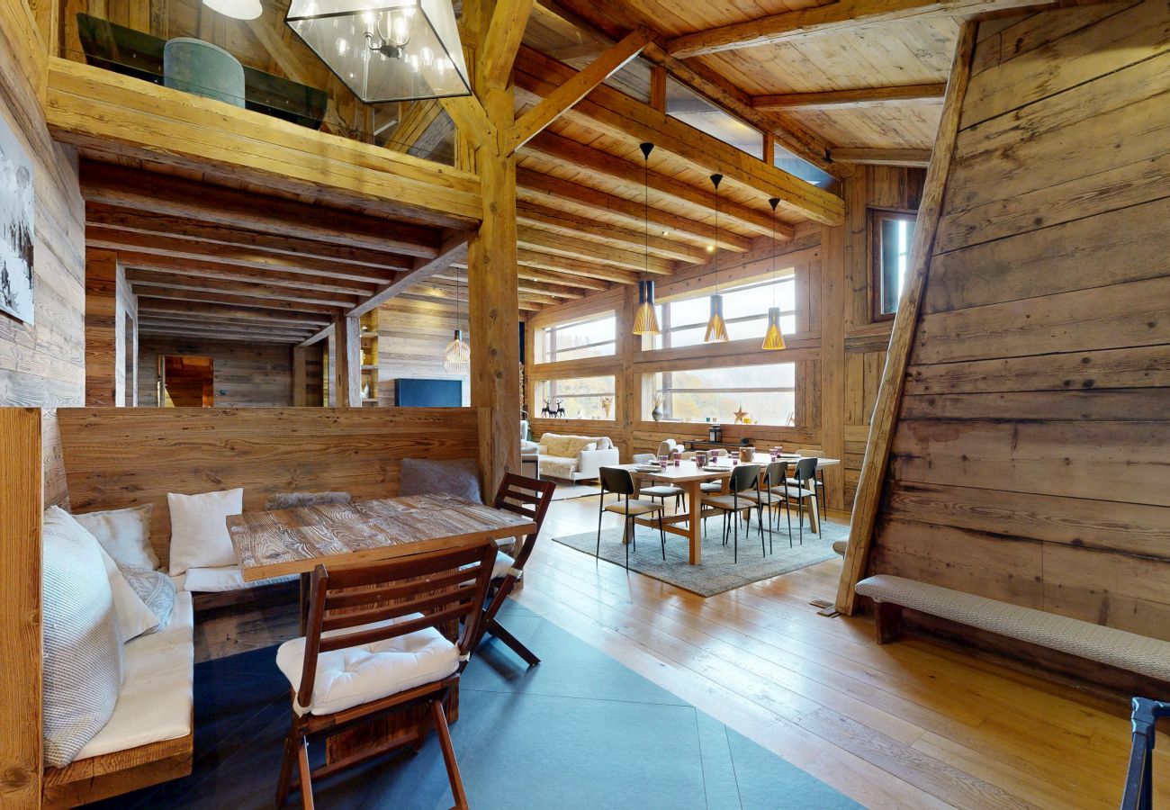 Appartement à Abondance - Chalet Drozin - Fenil - PORTES DU SOLEIL 11 pers.