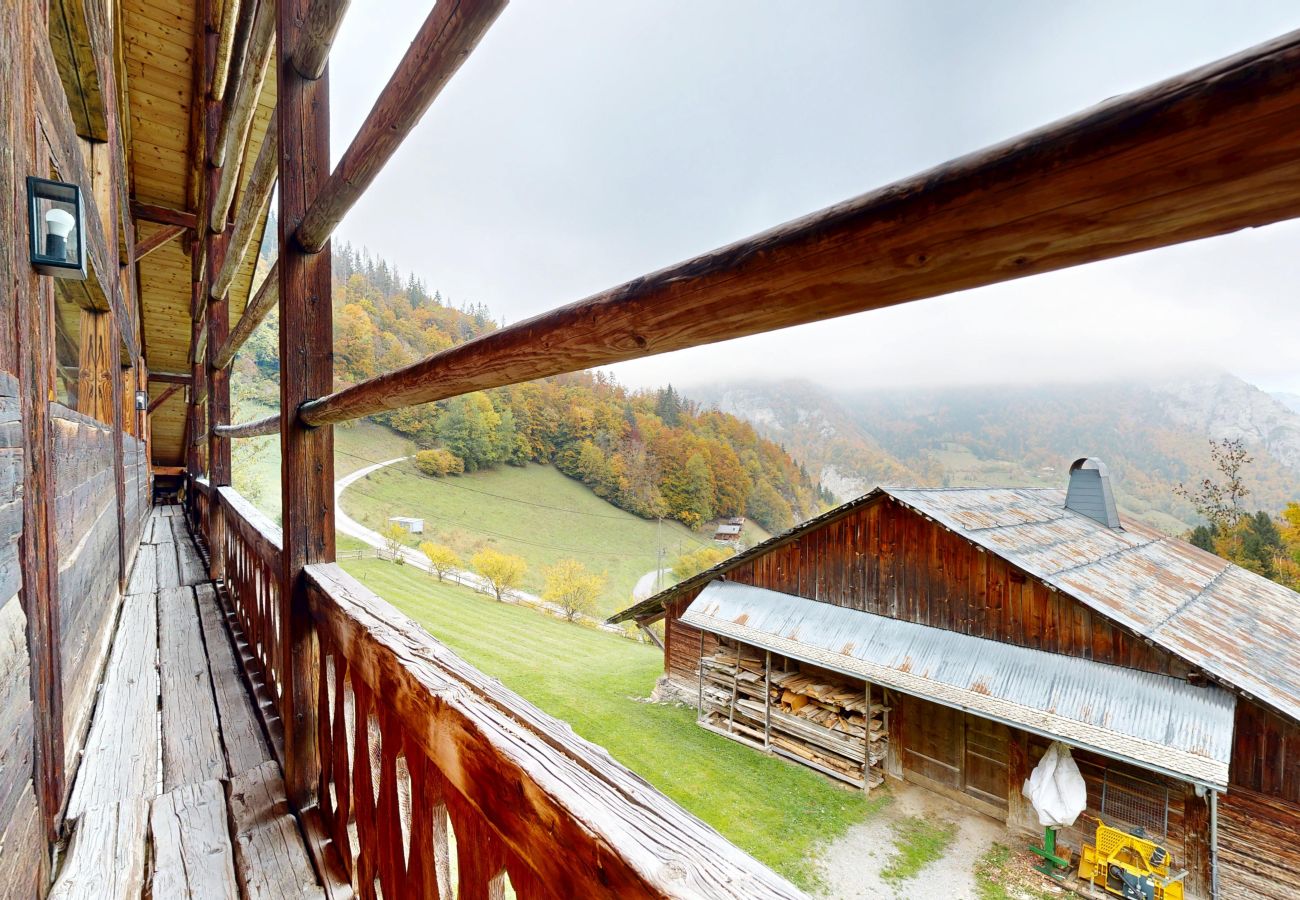Appartement à Abondance - Chalet Drozin - Fenil - PORTES DU SOLEIL 11 pers.