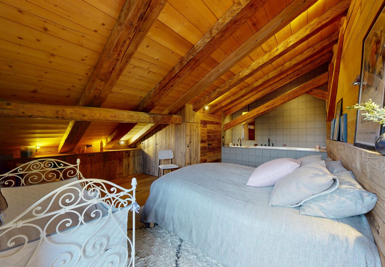 Appartement à Abondance - Chalet Drozin - Fenil - PORTES DU SOLEIL 11 pers.