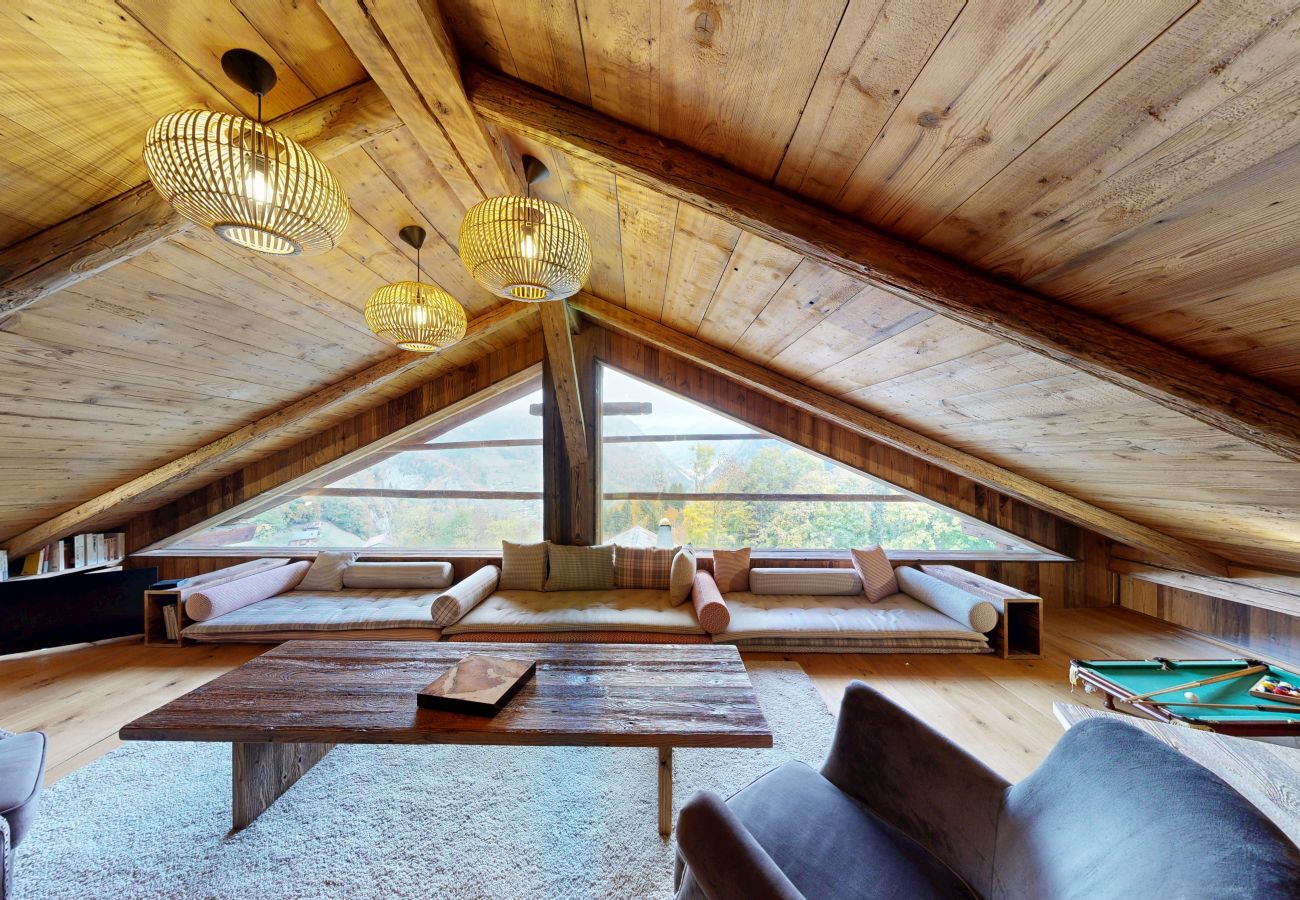 Appartement à Abondance - Chalet Drozin - Fenil - PORTES DU SOLEIL 11 pers.