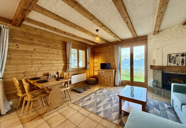 Appartement à Veysonnaz - Coppex app.dans chalet - SUNNY apartment 5 pers