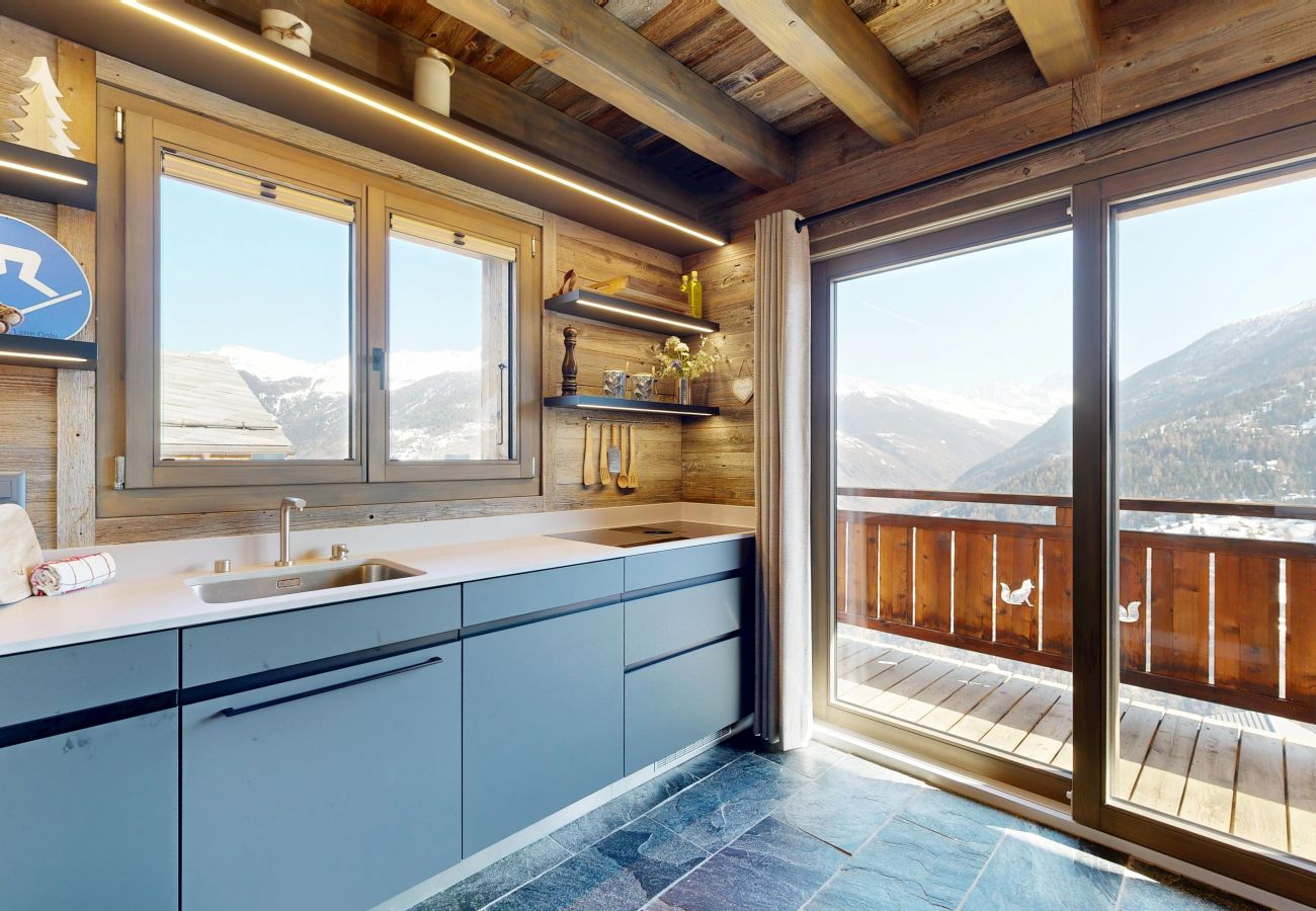 Chalet à Hérémence - Chalou LUXE & COSY chalet 8 personnes