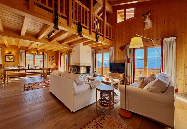 Chalet à Veysonnaz - Chèvre d'Or SAUNA & VIEW chalet 10 pers