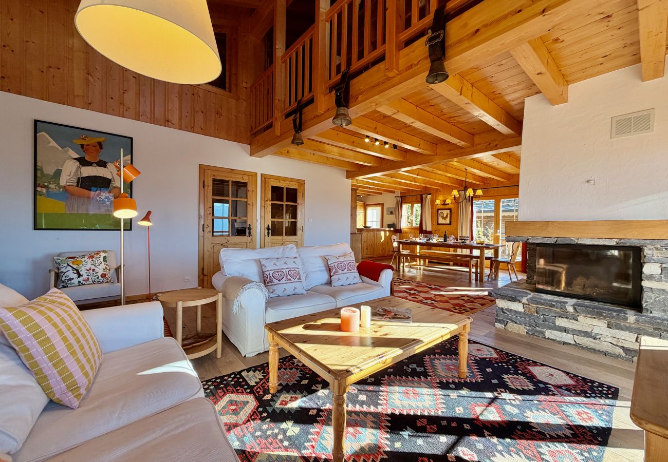 Chalet à Veysonnaz - Chèvre d'Or SAUNA & VIEW chalet 10 pers