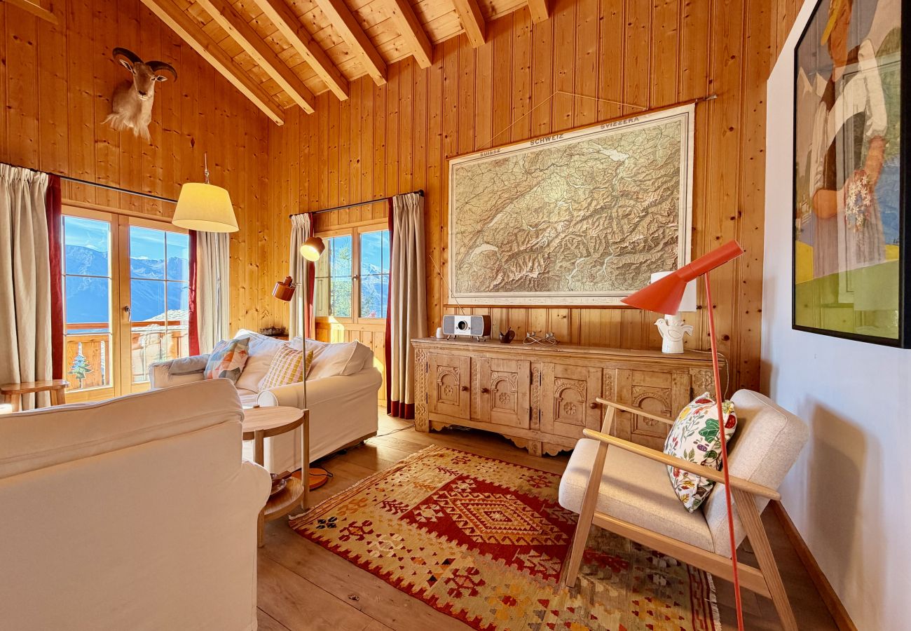 Chalet à Veysonnaz - Chèvre d'Or SAUNA & VIEW chalet 10 pers