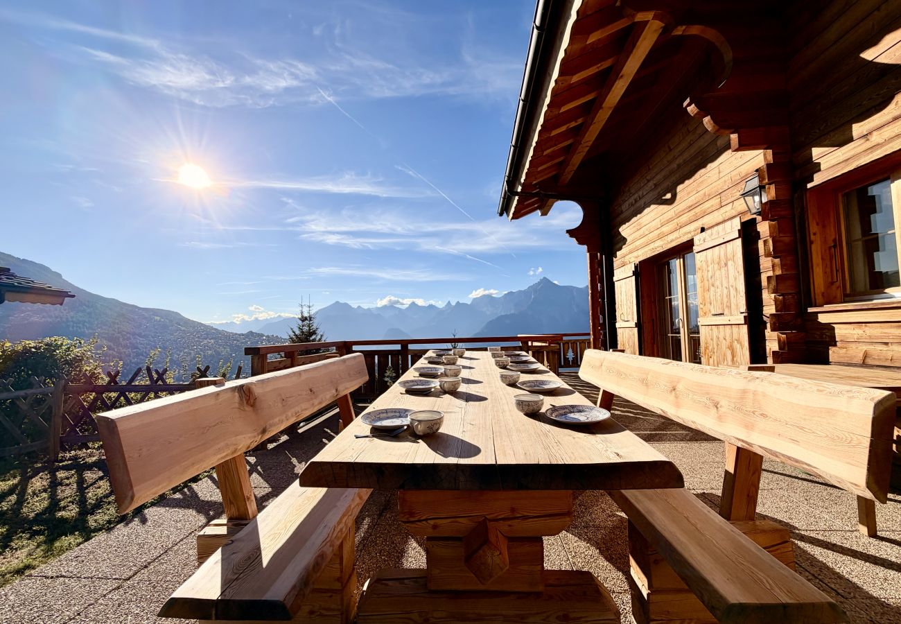 Chalet à Veysonnaz - Chèvre d'Or SAUNA & VIEW chalet 10 pers