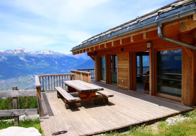 Chalet in Veysonnaz - Egg SAUNA & LUXURY chalet 16 pers Chalet in Veysonnaz - Egg SAUNA & LUXURY chalet 16 pers