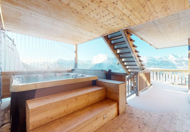 Chalet in Veysonnaz - Egg SAUNA & LUXURY chalet 16 pers