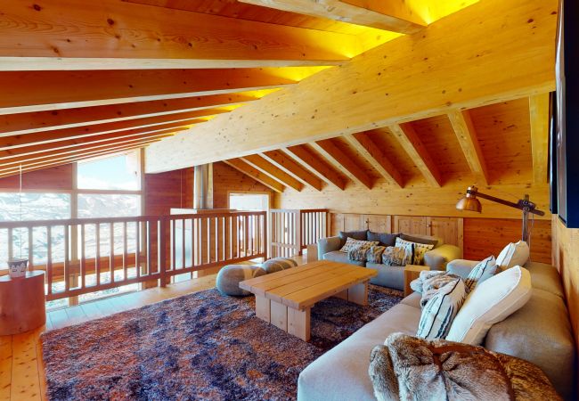 Chalet in Veysonnaz - Egg SAUNA & LUXURY chalet 16 pers