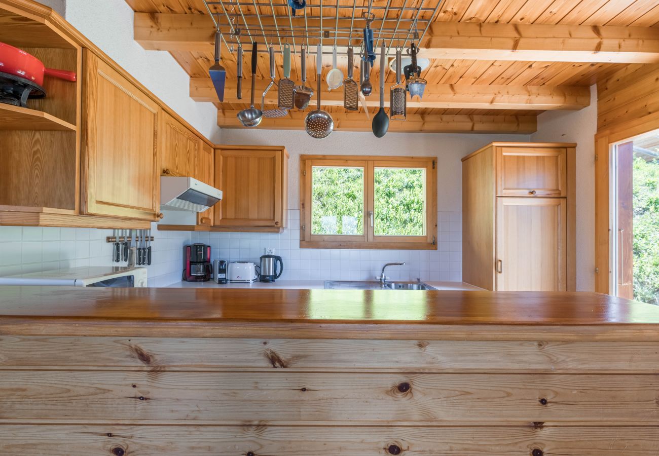 Chalet in Veysonnaz - Aeolus MOUNTAIN & QUIET chalet 12 pers