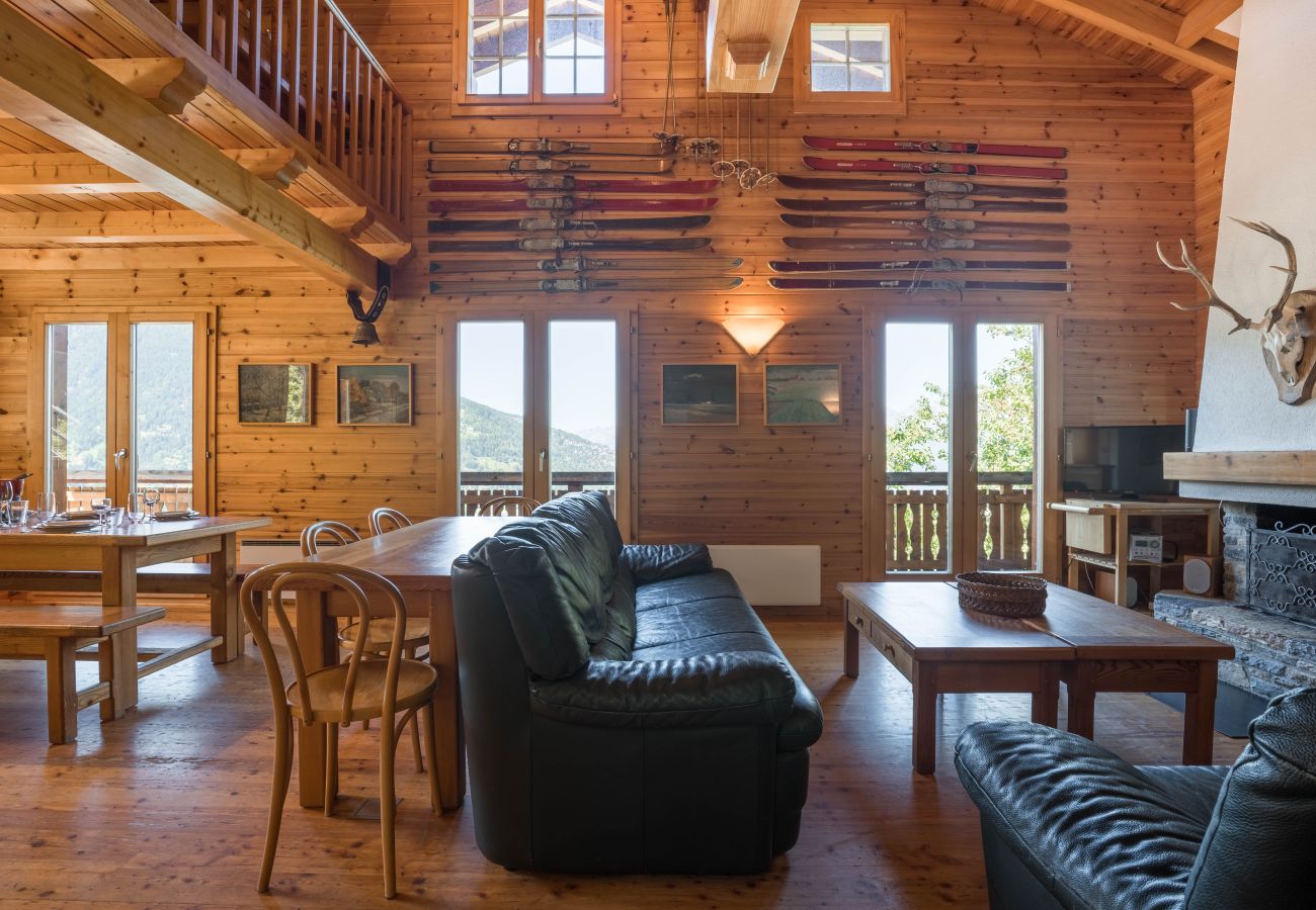 Chalet in Veysonnaz - Aeolus MOUNTAIN & QUIET chalet 12 pers