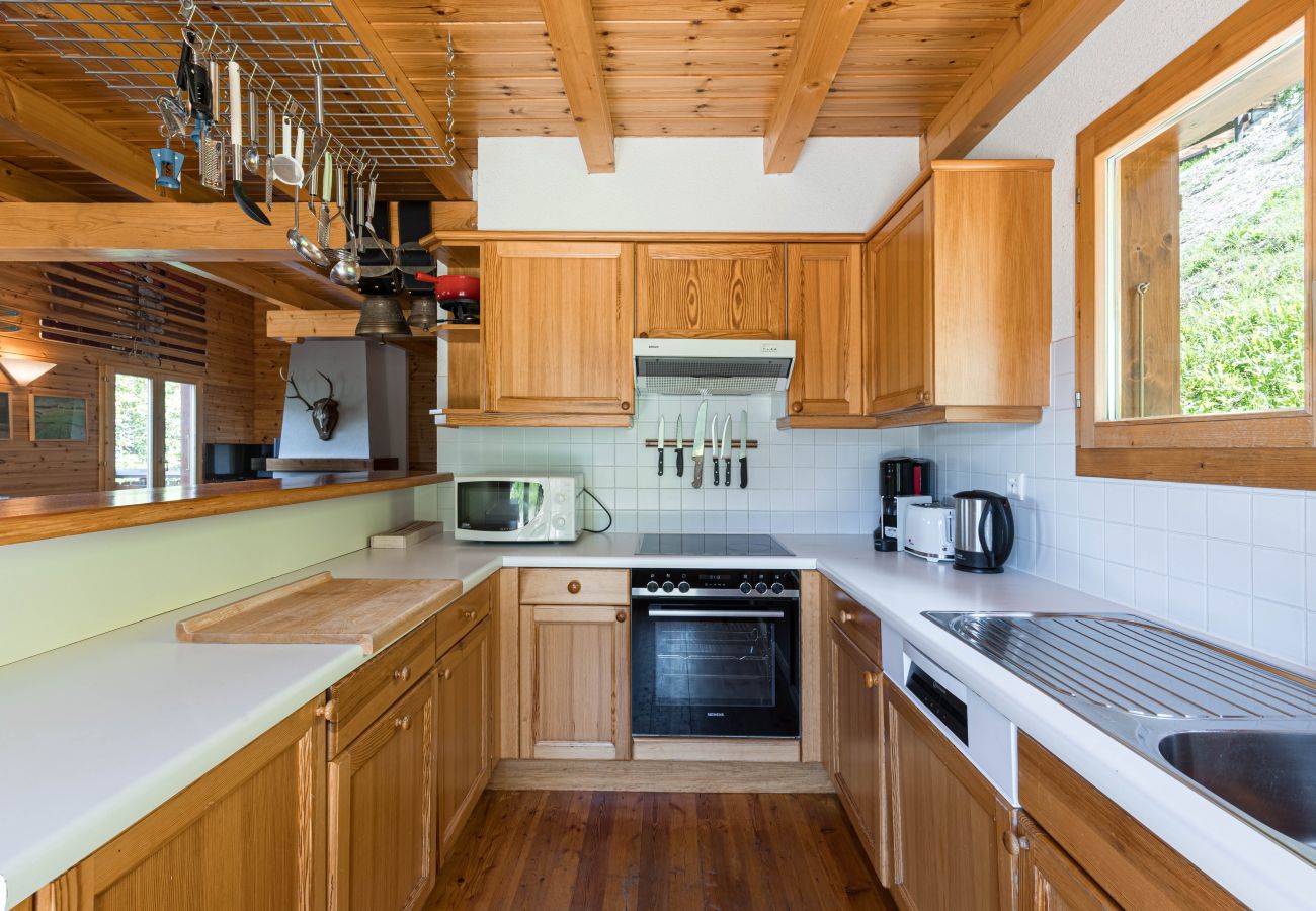 Chalet in Veysonnaz - Aeolus MOUNTAIN & QUIET chalet 12 pers