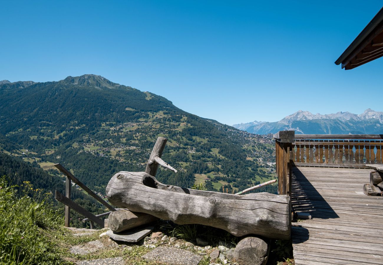 Chalet in Veysonnaz - Aeolus MOUNTAIN & QUIET chalet 12 pers