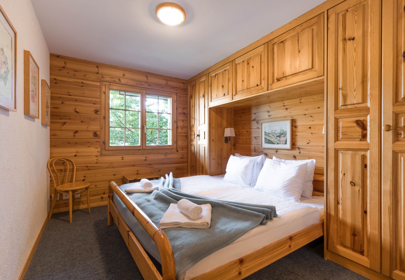 Bedroom Chalet Aeolus in Veysonnaz, Switzerland