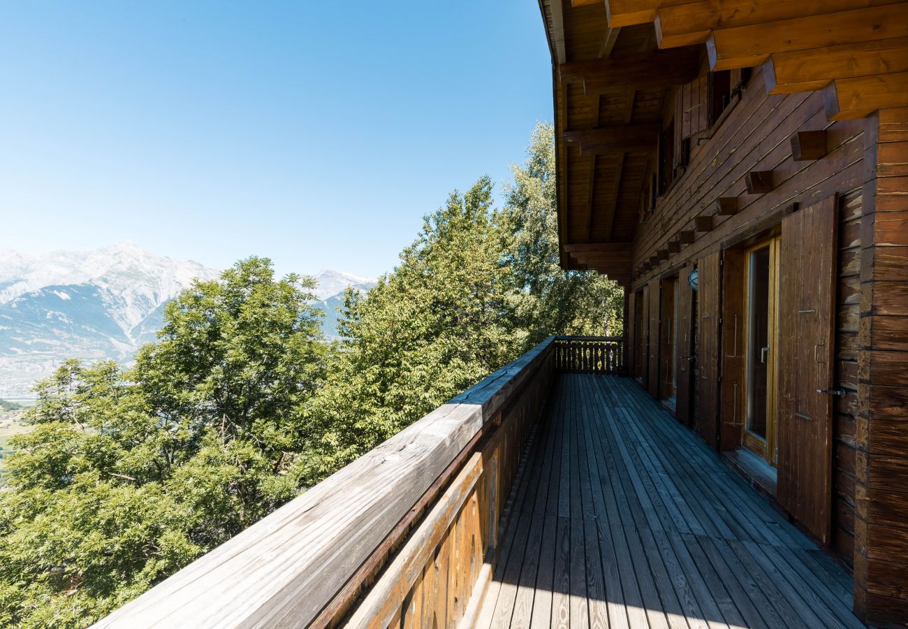 Chalet in Veysonnaz - Aeolus MOUNTAIN & QUIET chalet 12 pers
