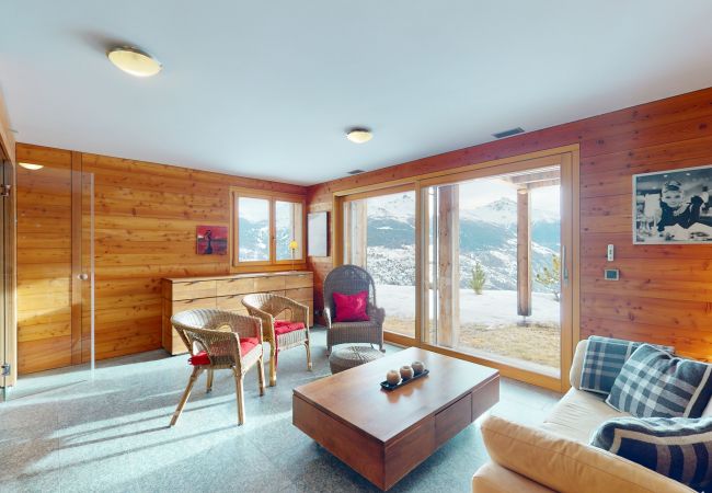 Chalet in Hérémence - Etoiles des Neiges LUXE & JACUZZI chalet 12 pers Chalet in Hérémence - Etoiles des Neiges LUXE & JACUZZI chalet 12 pers