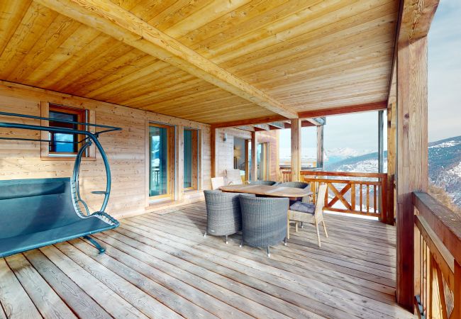 Chalet in Hérémence - Etoiles des Neiges LUXE & JACUZZI chalet 12 pers Chalet in Hérémence - Etoiles des Neiges LUXE & JACUZZI chalet 12 pers