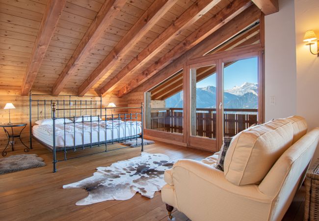 Chalet in Veysonnaz - Hirondelle JACUZZI & LUXURY chalet 12 pers