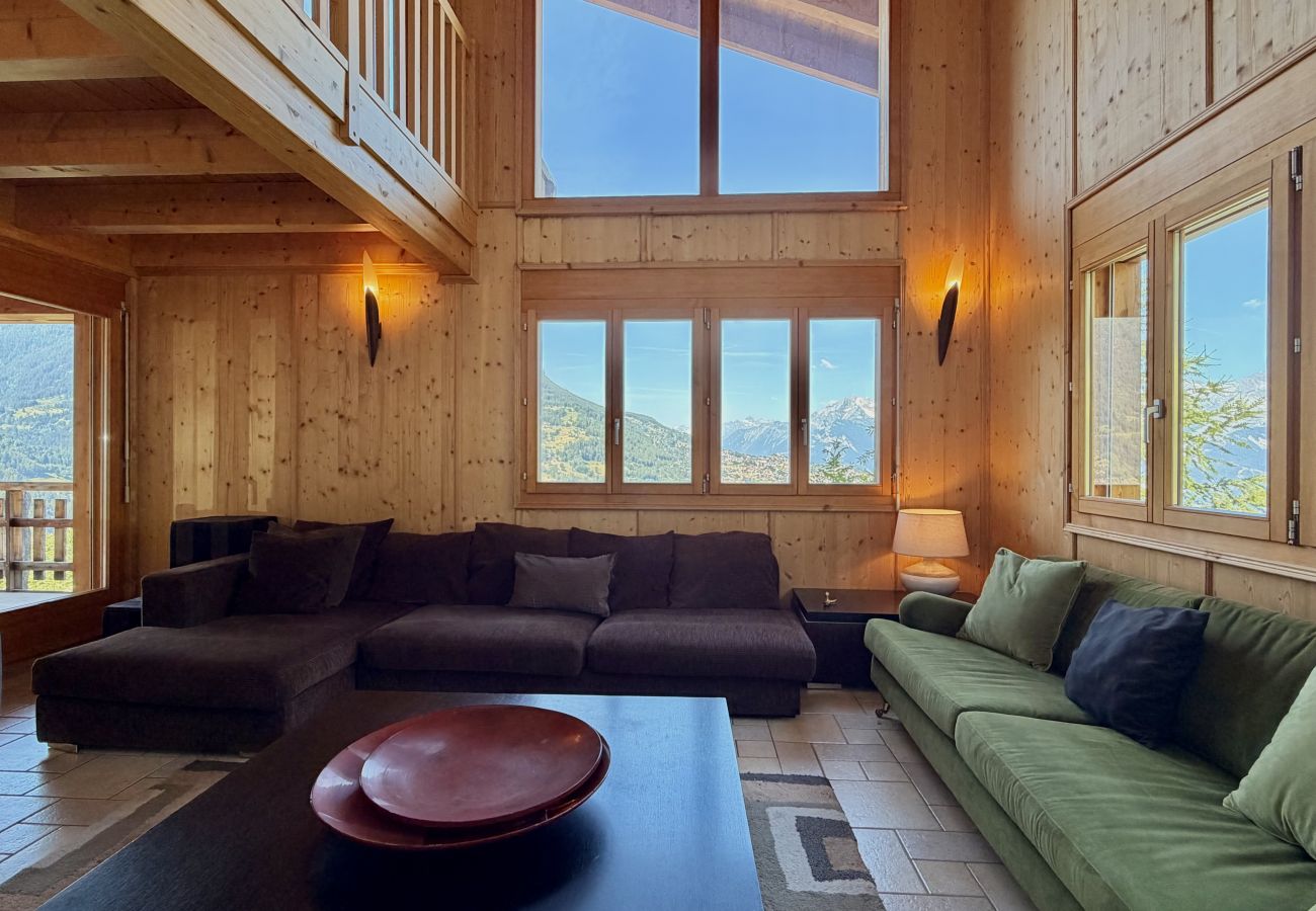 Chalet in Veysonnaz - Tschoueilles 009 MOUNTAIN & VIEW - chalet 12 pers