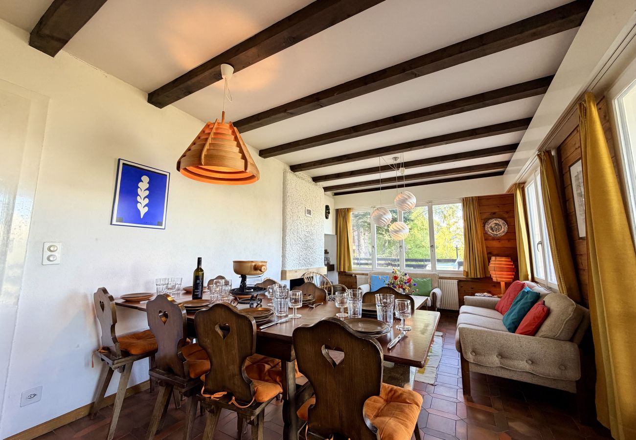 Chalet in Veysonnaz - Cache-Cache MOUNTAIN & QUIET chalet 10 pers