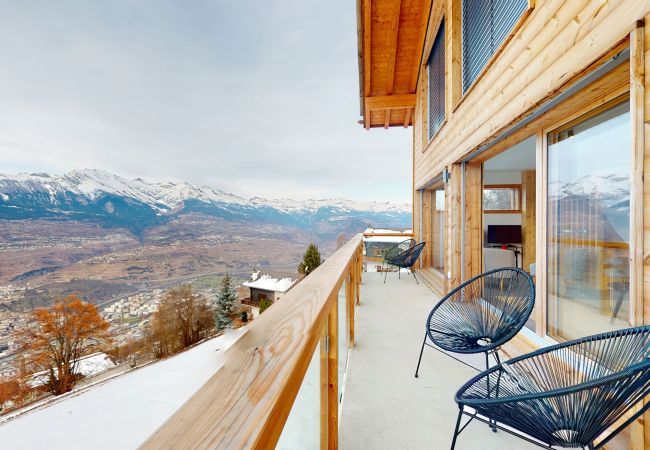 Chalet in Les Agettes - Teddy's VIEW & QUIET chalet 6 pers Chalet in Les Agettes - Teddy's VIEW & QUIET chalet 6 pers