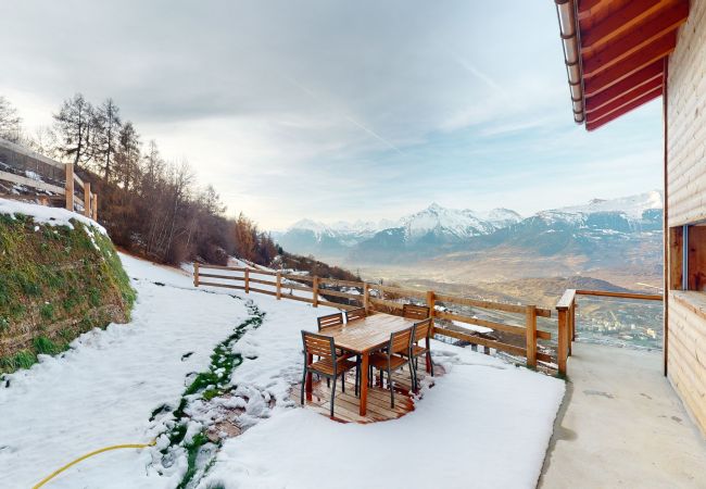 Chalet in Les Agettes - Teddy's VIEW & QUIET chalet 6 pers Chalet in Les Agettes - Teddy's VIEW & QUIET chalet 6 pers