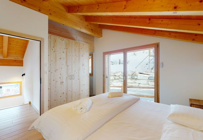 Chalet in Les Agettes - Teddy's VIEW & QUIET chalet 6 pers Chalet in Les Agettes - Teddy's VIEW & QUIET chalet 6 pers