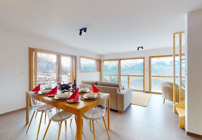 Chalet in Les Agettes - Teddy's VIEW & QUIET chalet 6 pers Chalet in Les Agettes - Teddy's VIEW & QUIET chalet 6 pers