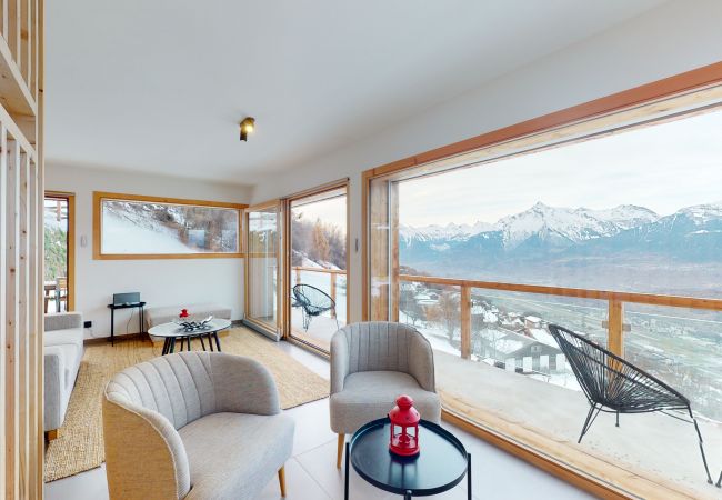 Chalet in Les Agettes - Teddy's VIEW & QUIET chalet 6 pers Chalet in Les Agettes - Teddy's VIEW & QUIET chalet 6 pers