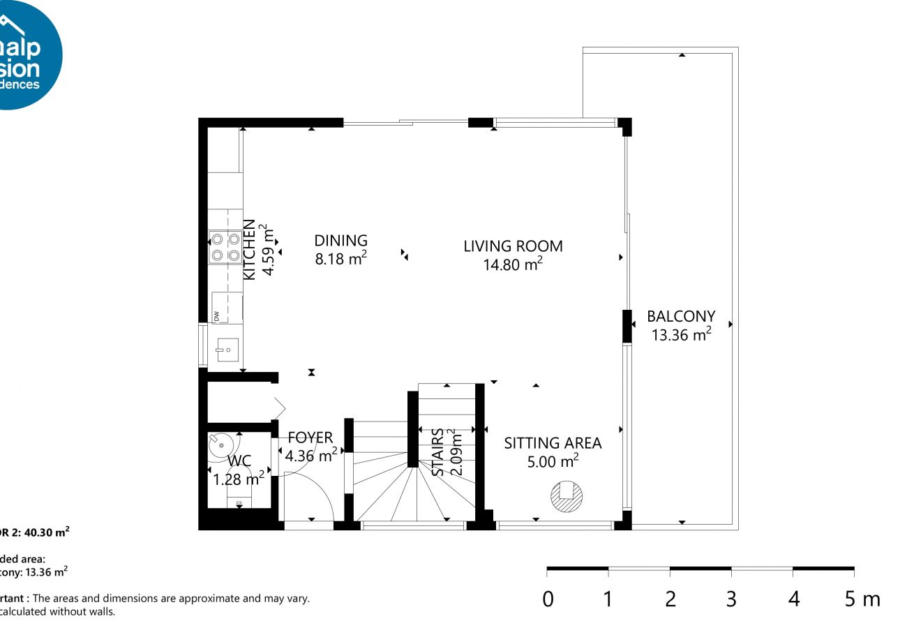 Chalet in Les Agettes - Teddy's VIEW & QUIET chalet 6 pers