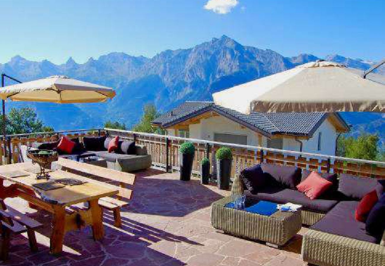 Chalet in Haute-Nendaz - Axaari - VIEW & SWIMMING POOL chalet 10 pers
