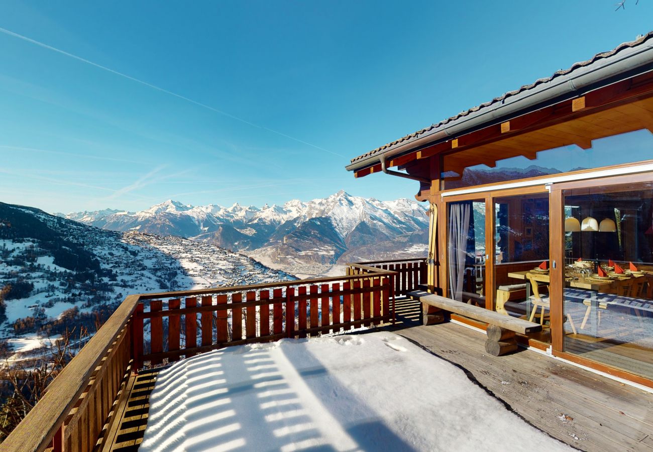 Terrace Chalet Tschoueilles 005 in Veysonnaz in Switzerland