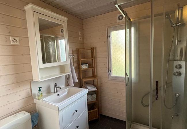 Shower room , Chalet Porkka, Vex, Switzerland