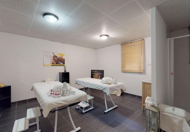Massage room in Orelle, France